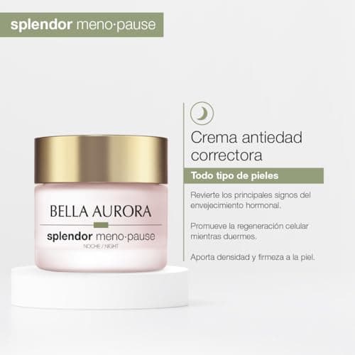 Detalle 2 de Bella Aurora Splendor Menopause Noche crema 50 ml para piel madura