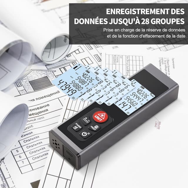 Thumbnail 5 de Hychika Mètre Laser Type C 60 m