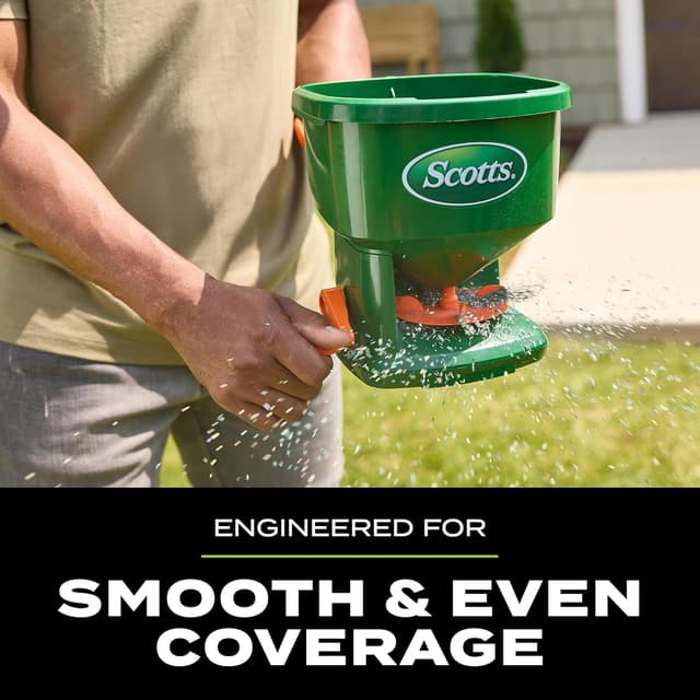 Detalle de Scotts Whirl Hand-Powered Spreader 1,500 sq ft