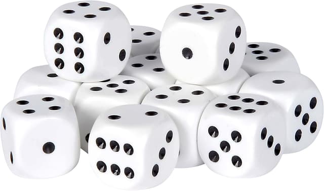 Imagen de Noris Spiele 15 cubes plastique 16 mm en OfertitasTOP