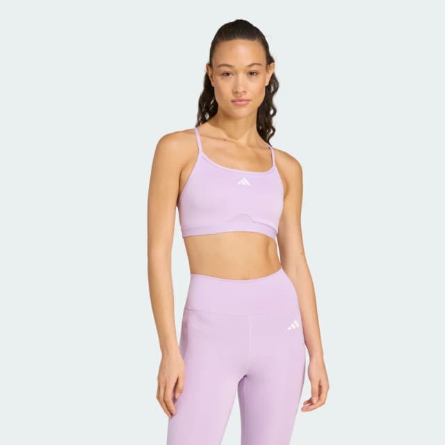Detalle de Adidas Sujetador Aeroreact Training 3 bandas