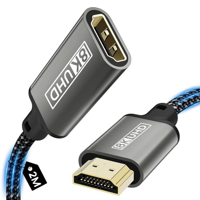 Detalle de Zestiq HDMI Verlängerungskabel 8K 2 m