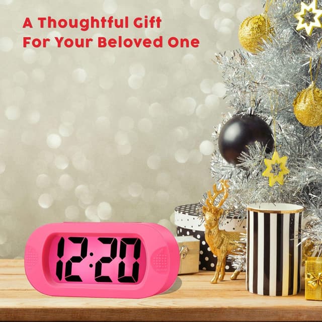 Thumbnail 6 de Plumeet digital alarm clock, snooze, 1.5V
