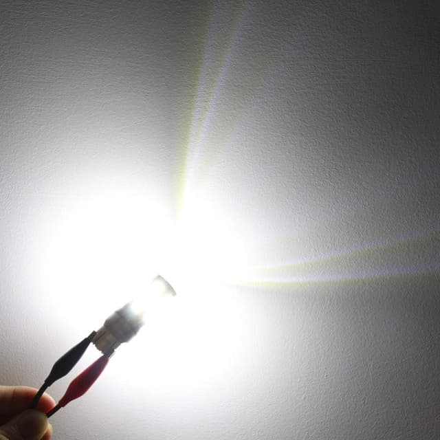 Detalle de Alla Lighting 2800lm T20 / 7440 / 7443 LED Bulbs (Set of 2) for Reverse, Signal, Brake, and DRL — 6000K White