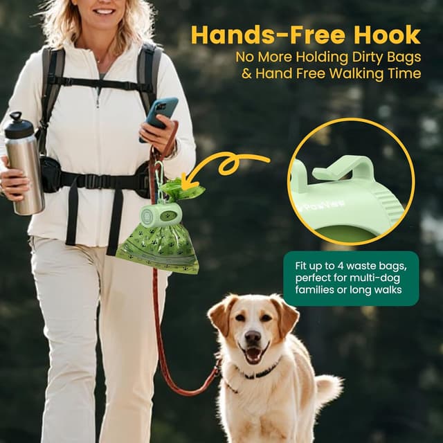 Thumbnail 4 de PawView Manual Retract Dog Poop Bag Holder 105