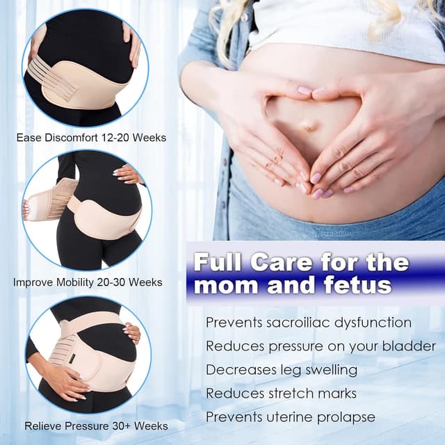 Detalle 2 de ChongErfei Maternity Belt 3-in-1 Support M