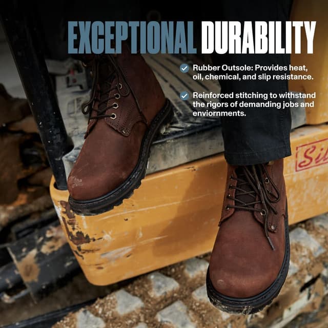 Detalle 1 de Ever Yours Tank work boots, soft toe