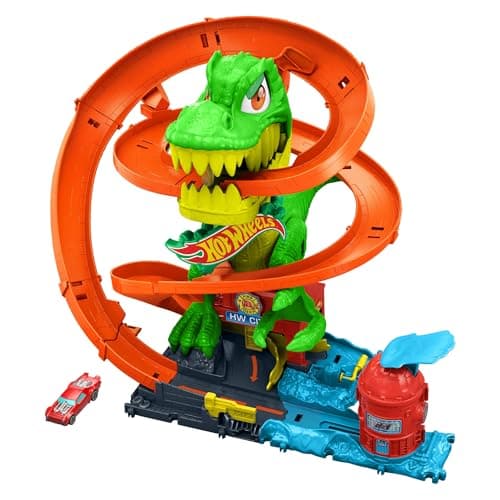 Detalle 2 de Hot Wheels T-Rex Batalla en llamas Conjunto