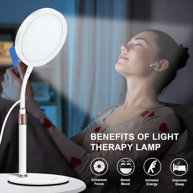 Thumbnail 3 de Trayvespace SAD Lamp 10000 Lux light therapy lamp