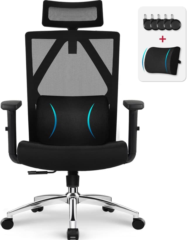 Detalle de Daccormax Chaise bureau ergonomique 200 kg