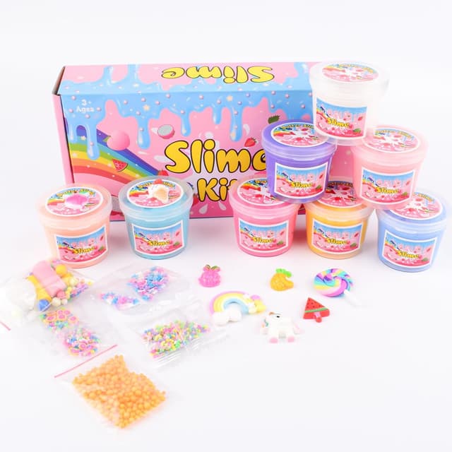Detalle 2 de Butter Slime Kit 8-pack for Kids 🎲