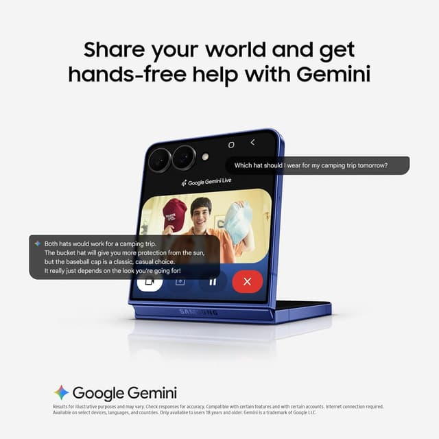 Thumbnail 3 de Samsung Galaxy Z Flip7 512GB Coral Red