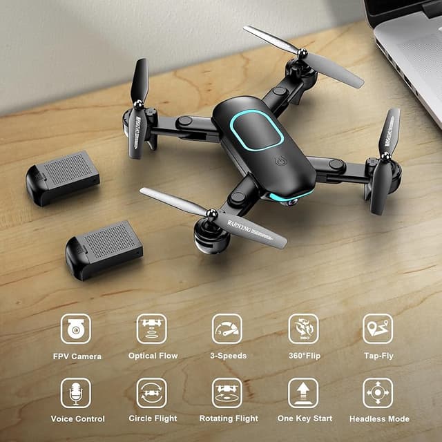 Thumbnail 6 de Unknown Brand Foldable Drone 1080P Camera 📷