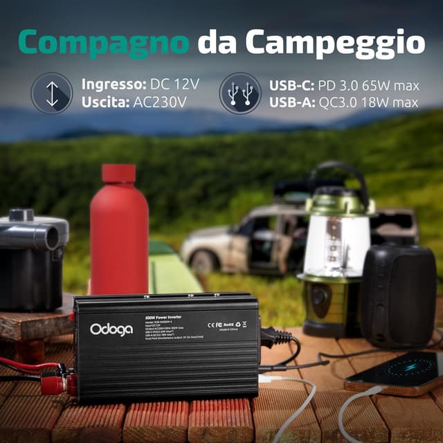 Thumbnail 5 de Odoga Inverter 12v 220v 500W