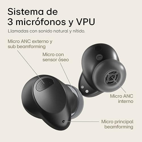 Detalle 2 de LG Tone Free T90S auriculares ANC Dolby Atmos