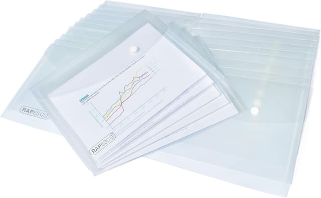 Detalle de RAPESCO 1500 ECO Carpetas A5 25 unidades