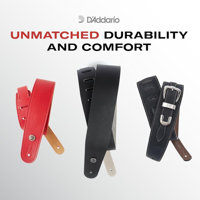 Thumbnail 2 de Planet Waves 25BL01 Correa de piel 128 cm