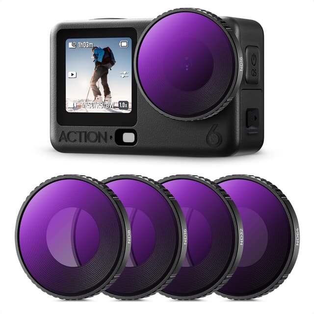 Detalle de K&F CONCEPT ND Filter-Set 4er Pack