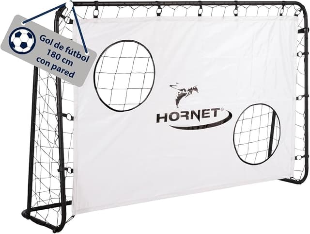 Imagen de HUDORA Hornet 180 Portería de Fútbol con Red y Pared en OfertitasTOP