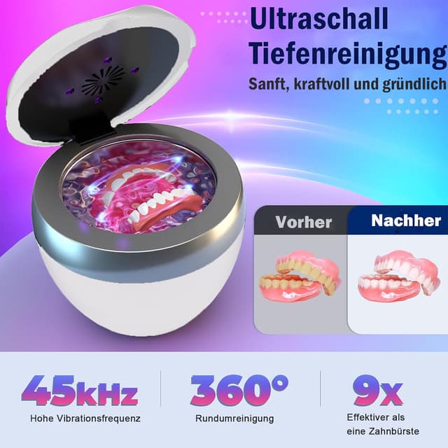 Detalle de Ultraschallreiniger 45 kHz für Zahnschienen