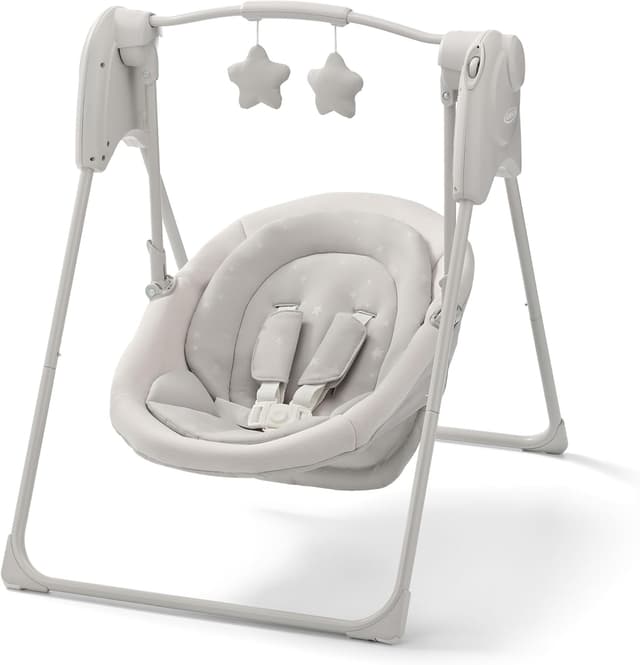 Thumbnail 6 de Graco Slim Spaces Compact Baby Swing Reign