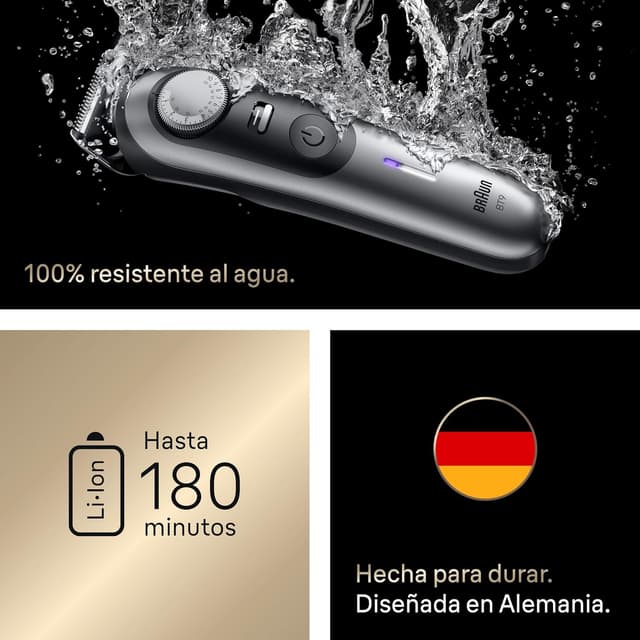 Thumbnail 6 de Braun Series 9 BT9545 Recortadora de Barba con 11 accesorios ✂