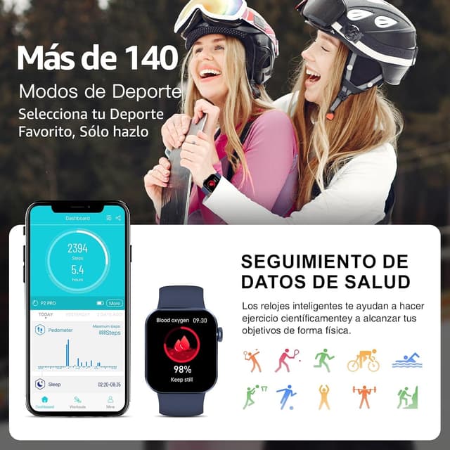 Thumbnail 4 de Reloj Inteligente P2 1.85