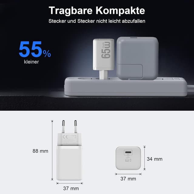 Thumbnail 3 de NEWINCON USB C Ladegerät 65W GaN III
