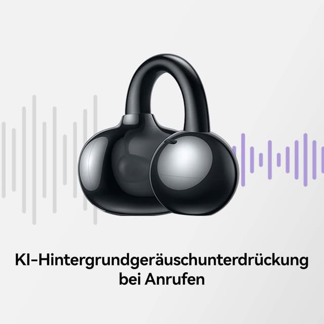Thumbnail 5 de Huawei FreeClip Rosa Gold Open-Ear Kopfhörer