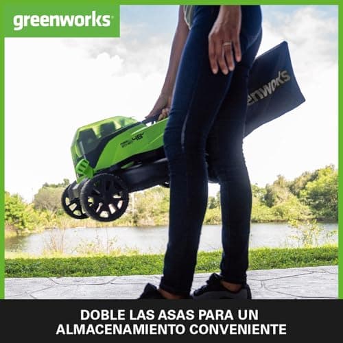 Thumbnail 5 de Greenworks G24X2LM36K4X Cortacésped Batería 36cm, Ideal para Jardines 🌿