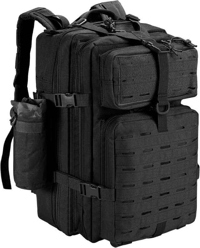 Detalle de SHANNA Trekkingrucksack 45L Militärrucksack