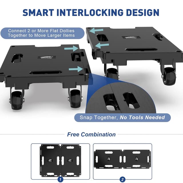 Thumbnail 3 de Ronlap Möbelroller 2er Tragkraft 400 kg