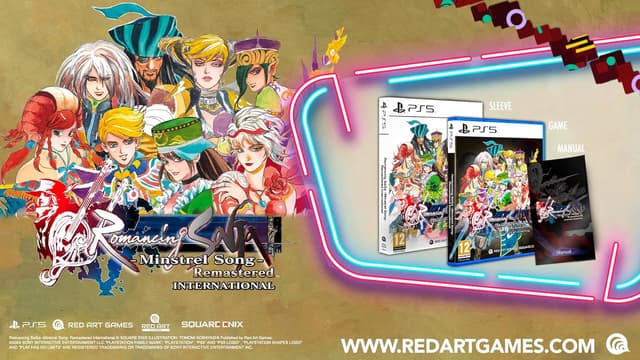 Detalle de Romancing SaGa: Minstrel Song Remastered International (PS5) — Red Art Games