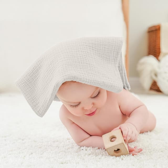 Thumbnail 4 de Bearmoss Moltontücher Baby Musselin 6er 60x60