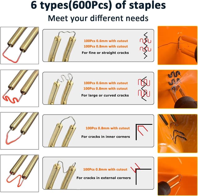 Thumbnail 5 de Kunststoff Schweißgerät 160W Stoßstange