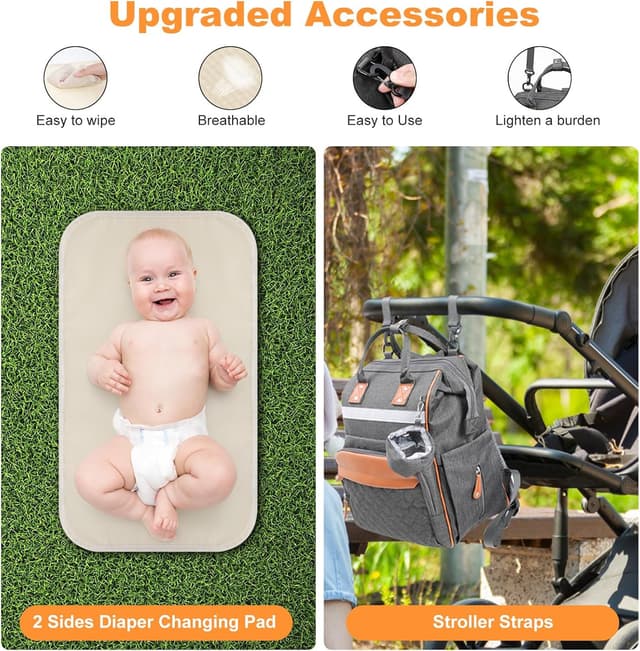 Thumbnail 4 de Romon Sac à Dos à Langer 11.8"x15.7"x6.3"