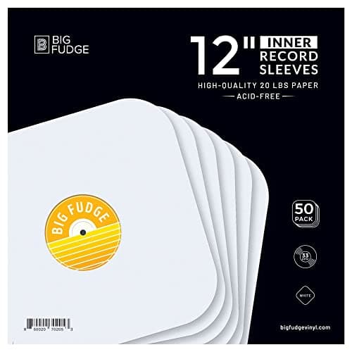 Imagen de Big Fudge 12" Vinyl Inner Sleeves 50 pack en OfertitasTOP
