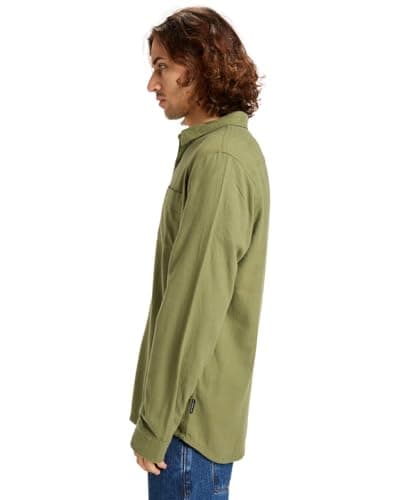 Detalle de Quiksilver Jersey Motherfly Solid LS camisa Verde L