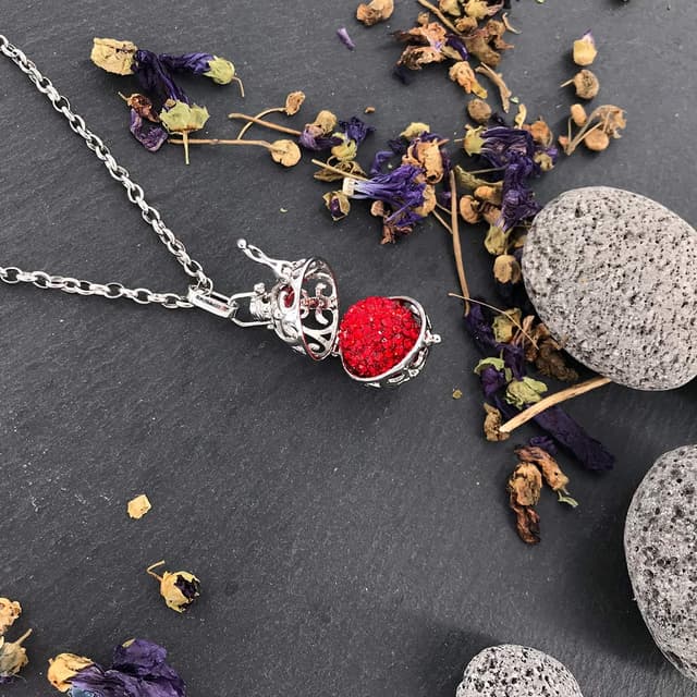 Detalle 2 de Morella Catenina donna 70 cm con sfera 16 mm