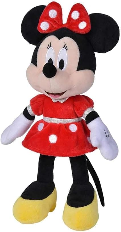 Detalle de Simba Toys - Peluche Minnie Mouse con Vestido Rojo 35 cm