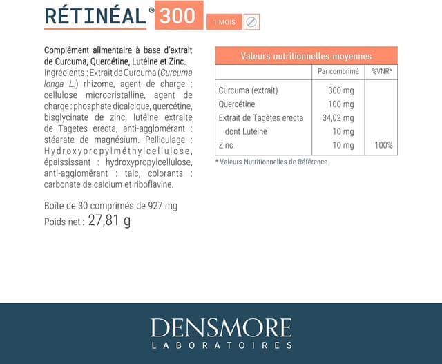 Thumbnail 6 de Rétineal Densmore vision, complément zinc