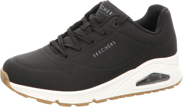 Thumbnail 2 de Skechers Uno - Zapatillas Mujer Black Durabuck 🖤