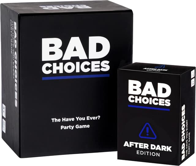 Detalle de Bad Choices Party Game Set, 400 cards