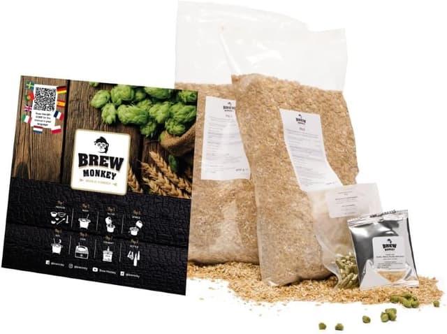 Detalle 2 de Brew Monkey Kit per fare la birra bionda Bionda – Kit base da 5 L (6,4% vol.)