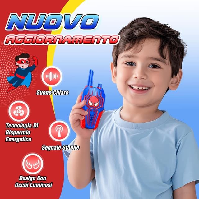 Thumbnail 3 de Toyokid Walkie-Talkie Bambini 1000 piedi