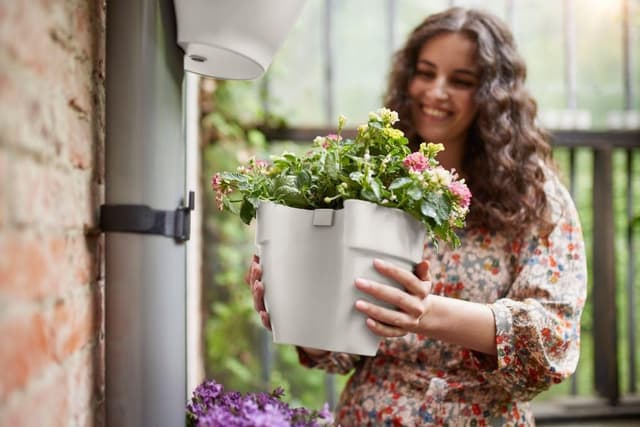 Thumbnail 8 de Elho Vibia Campana Drainpipe Clicker 40 - Macetero Exterior