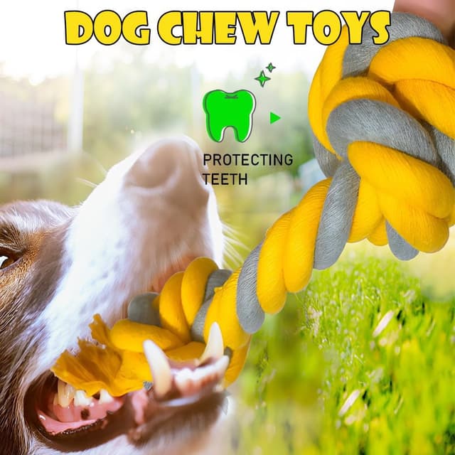 Thumbnail 4 de Speedy Panther 60cm Cotton Rope Toy for Large Dogs