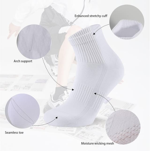 Detalle de YORJOSOX Calcetines Tobilleros 8 pares