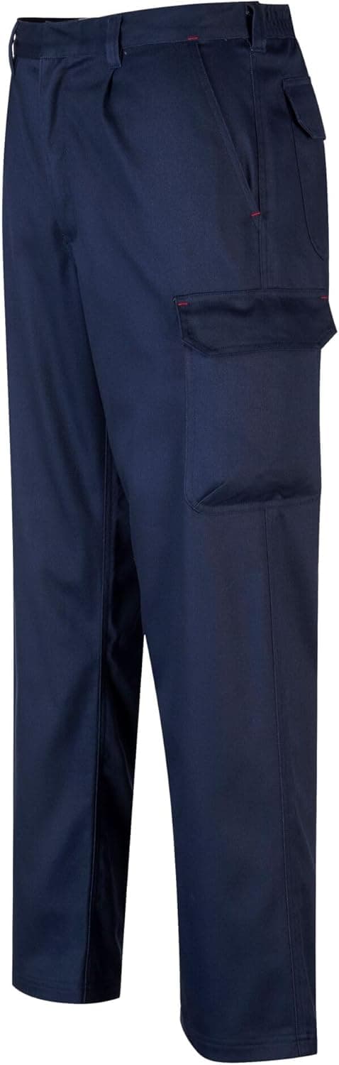 Detalle 2 de Pantalon homme Portwest : protection thermique et UV UPF 40+, poches et certification CE-CAT III