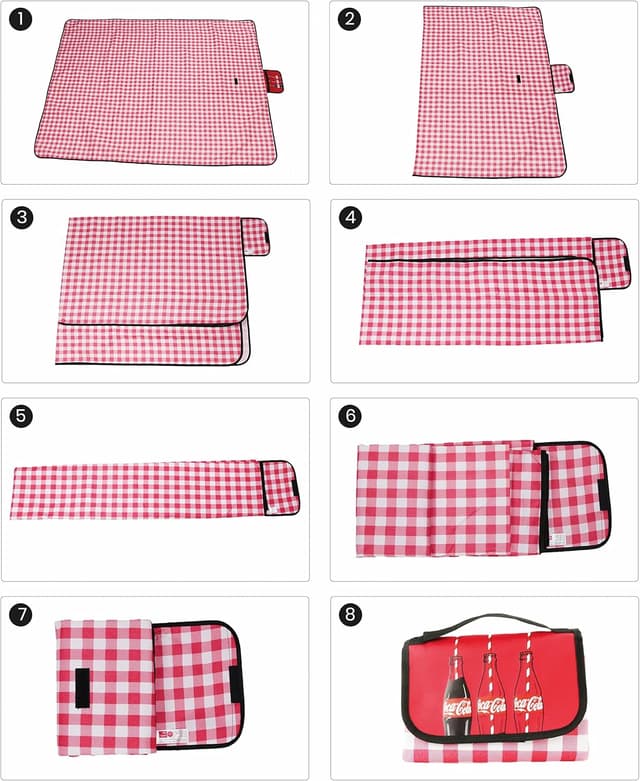 Thumbnail 6 de Kimm & Miller Coca-Cola Picnic blanket 200x147 cm